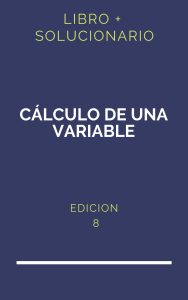 Solucionario Calculo De Una Variable James Stewart 8 Edicion | PDF - Libro