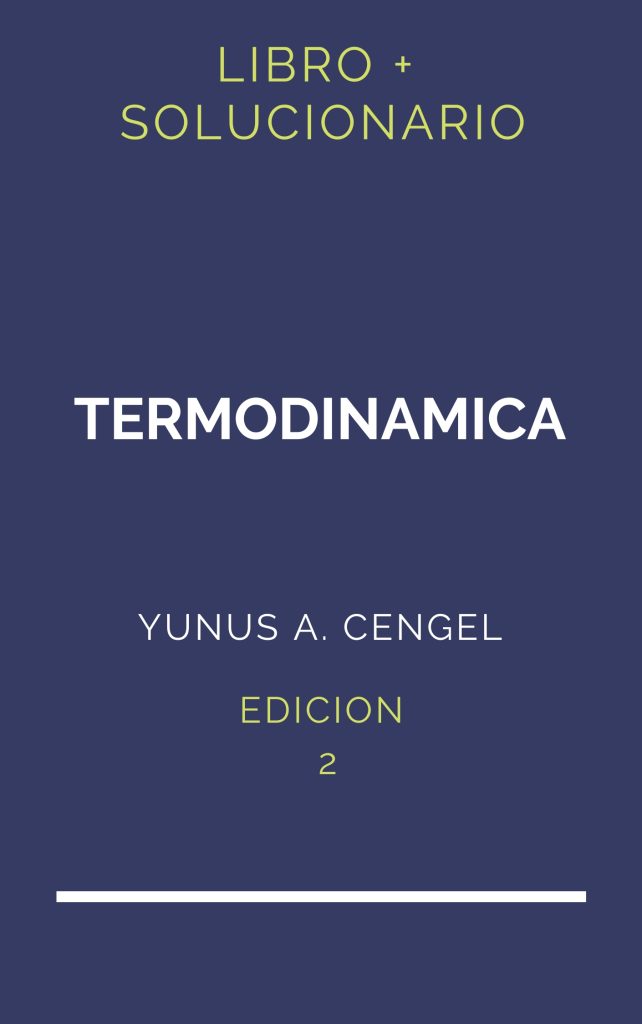 Solucionario Termodinamica Cengel Edicion Pdf Libro