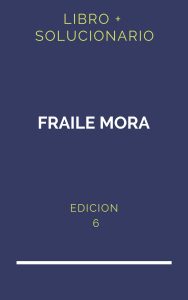 Solucionario Fraile Mora 6 Edicion | PDF - Libro