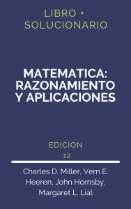 Solucionario Matematica: Razonamiento Y Aplicaciones 12 Edicion | PDF - Libro