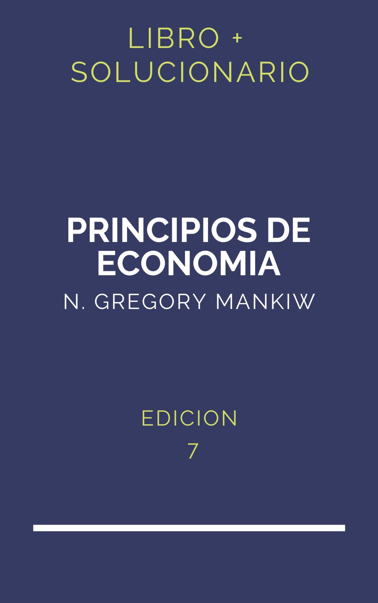 Solucionario Principios De Economia Gregory Mankiw 6 Edicion | PDF - Libro