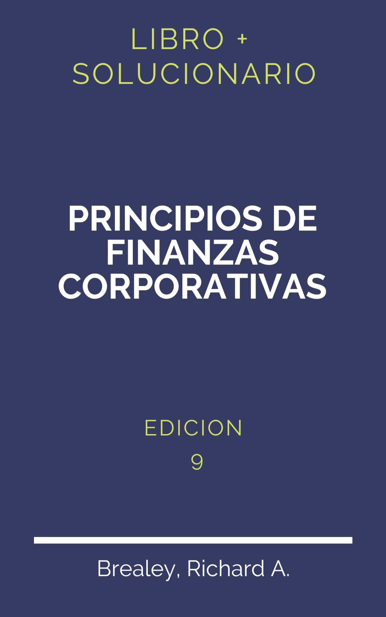 Solucionario Finanzas Corporativas Ross 9 Edicion | PDF - Libro