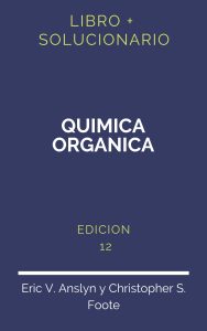 Solucionario Quimica Organica Hart 12 Edicion | PDF - Libro