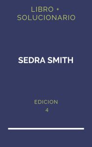 Solucionario Sedra Smith 4 Edicion | PDF - Libro