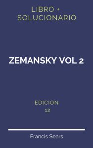 Solucionario Zemansky Vol 2 Edicion 12 | PDF - Libro